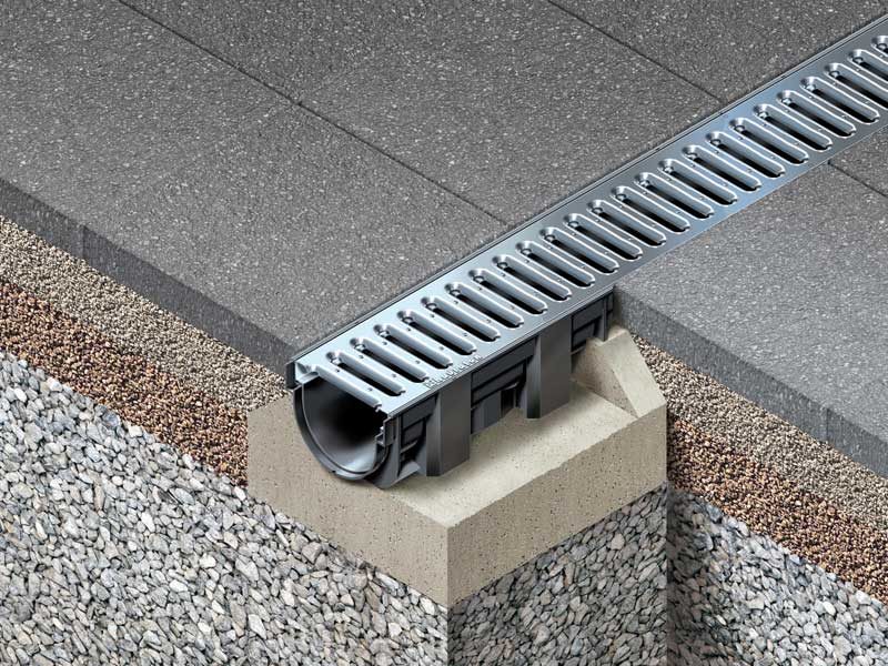 stormwater conveyance channel