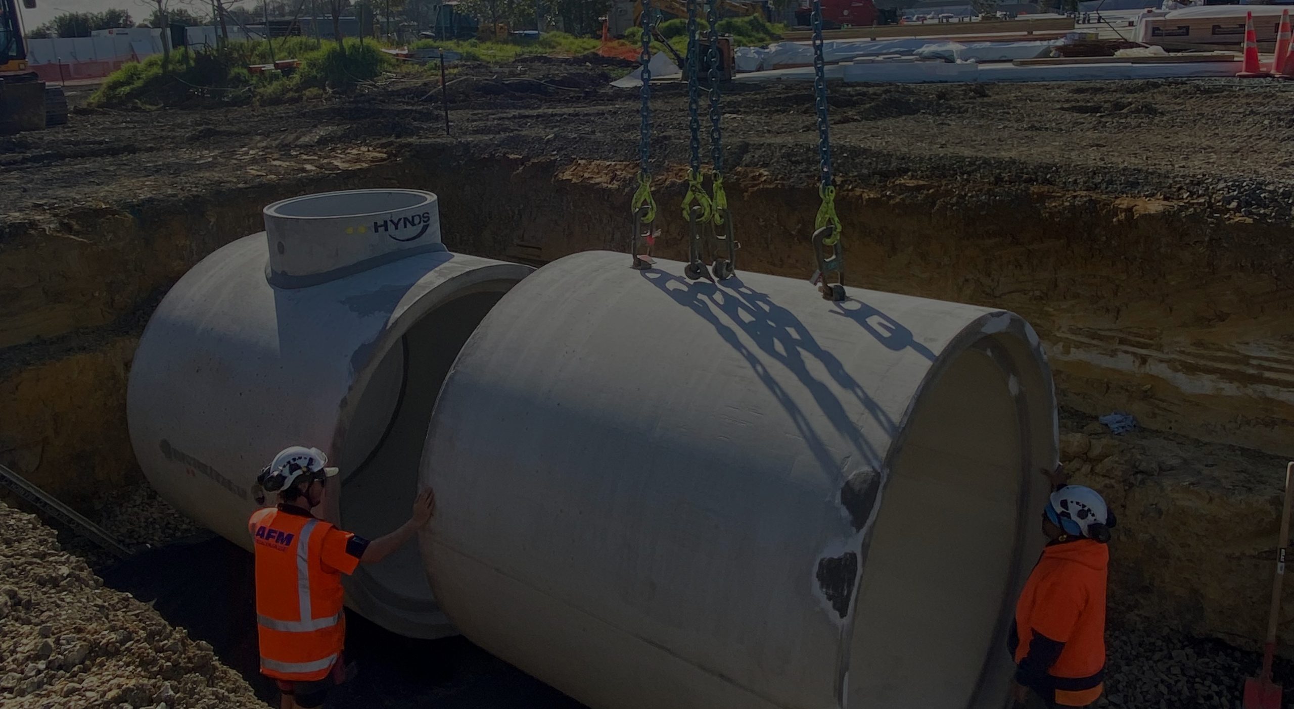 Efficient Stormwater Management with Hynds’ Concrete Holding Tanks